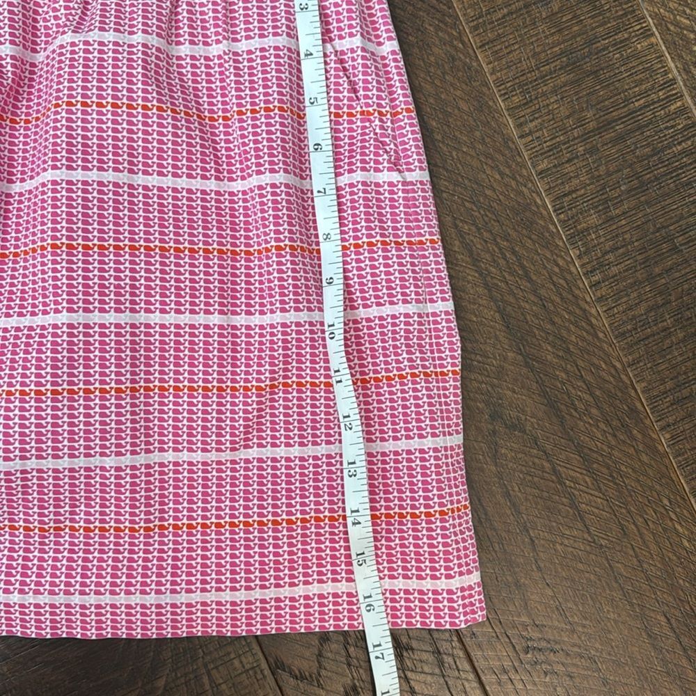 Vineyard Vines Pink Striped Mini Skirt Women's 6 - Picture 8 of 9